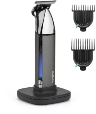 Tondeuse barbe BABYLISS Super-X Metal Series T996E, 13 hauteurs de coupe, précision 0,2 mm, autonomie 300 mn