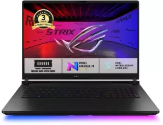 PC Gamer ASUS ROG SCAR G835LW DRS9253W 18" 240 Hz Intel Core Ultra 9 275HX RTX 5080 32 Go RAM DDR5 SSD 1 To