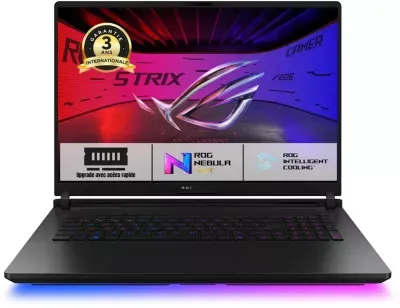PC Gamer ASUS ROG SCAR G835LW DRS9253W 18" 240 Hz Intel Core Ultra 9 275HX RTX 5080 32 Go RAM DDR5 SSD 1 To