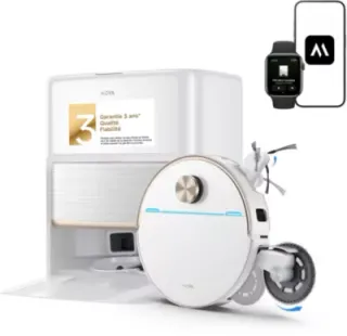 Robot Aspirateur Laveur MOVA V70 Ultra Complete Blanc