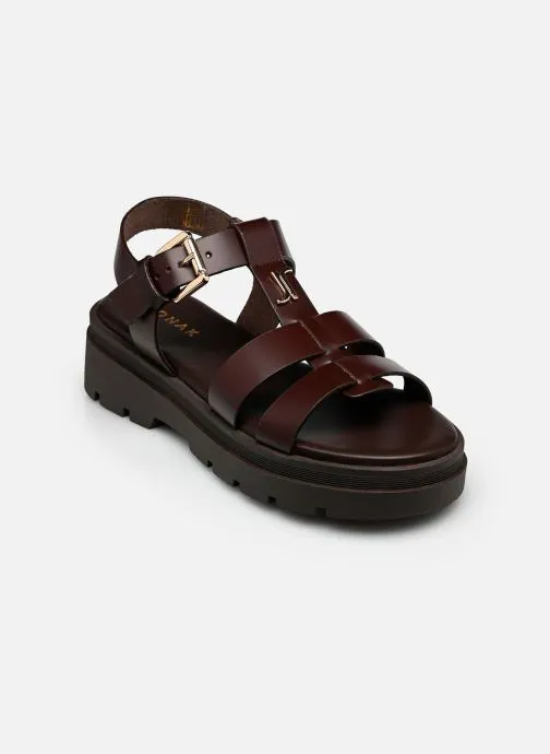 Sandales compensées et plateformes LIVERPOOL femme beige