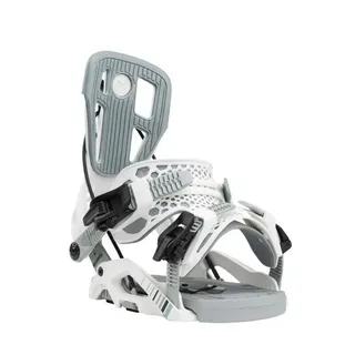 Fixations de snowboard Nidecker Flow Fuse Blanche