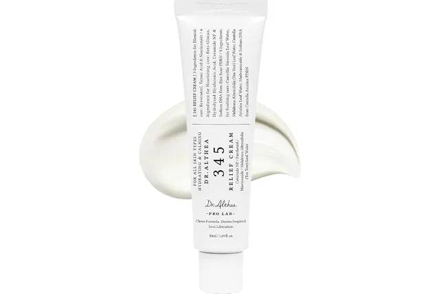 Dr. Althea 345 Relief Cream, Gel Crème Hydratant à la Niacinamide et au Panthénol pour Peaux Sensibles, 50 ml