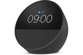 Amazon Echo Spot (Nouvelle génération) | Réveil connecté avec un son de qualité | Noir, avec accès anticipé à Alexa+