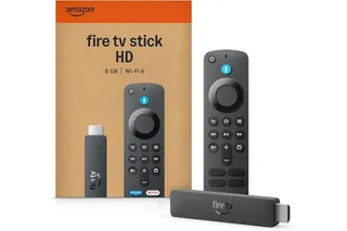 Amazon Fire TV Stick HD (nouvelle génération) : TV gratuite et en direct, télécommande vocale Alexa, alimentation via votre TV, configuration facile, trouvez vos séries plus rapidement avec Alexa+