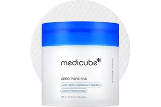 medicube Zero Pore Pad 2.0 Pads Exfoliants Soin des Pores | Pad double texture AHA 4,5% & BHA 0,45%, Acides lactique et salicylique, Exfoliation, Tous types de peau, 70 pcs