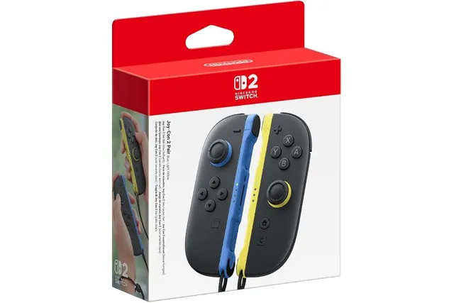 Nintendo Switch 2 paire de manettes Joy-Con 2 (bleu & jaune) | À utiliser uniquement avec la Nintendo Switch 2