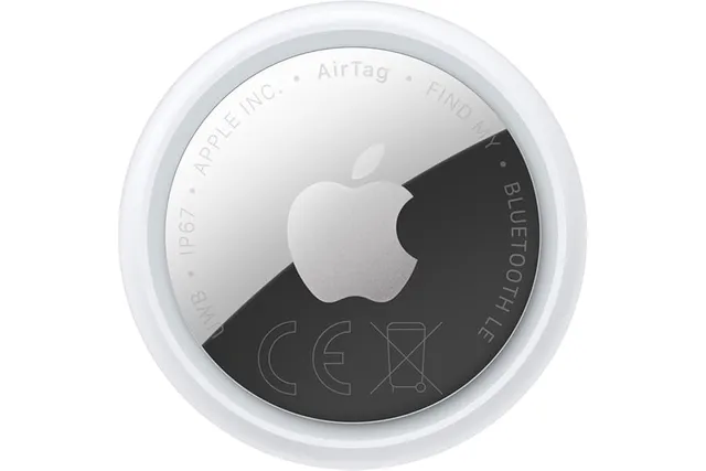 Apple AirTag (2ᵉ génération) : Traqueur pour Porte-clés, Portefeuille et Plus Encore ; localisation avec Signal sonore ; Configuration d’Un Simple Geste avec Un iPhone ou Un iPad