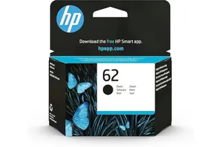 HP 62 Noir et Trois Couleurs, Lot de 2 Cartouches Encre Originales | Compatible avec la gamme d'imprimantes Envy 5540, 5640, 5660, OfficeJet 5740, 8040, 200, 200 pages (C2P04AE)