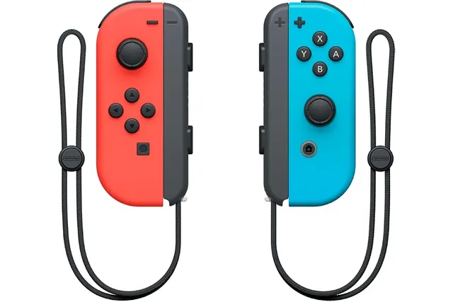 Nintendo Switch paire de manettes Joy-Con (bleu & rouge) | Ne peut pas être attachée à une console Nintendo Switch 2