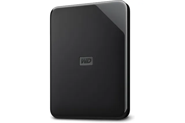 WD Elements AE 2 to Disque Dur Portable Externe, SuperSpeed USB 3.2 Gen 1/USB 3.0, Capacité Accrue prête à l’Emploi, Formaté pour Windows, Noir