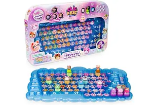 Goliath - CLICKEEZ - Keyboard Mega Pack Série 3 Bubble Pops - Fidget Toy 6+ | Clavier Boîte Collector Rangement –12 Keycaps Touches Clavier à Cliquer ASMR (4 Exclus)+ 3 Bases Light-Up+ Porte-Clés