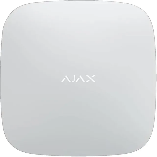 AJAX Jeweller Hub 2 (4G) Alarm Unit with Ethernet, SIM and LTE Connectivity, White
