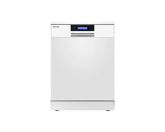 Lave-vaisselle pose libre BRANDT LVC144IW - 14 couverts - Induction - L60cm - 44dB - Blanc