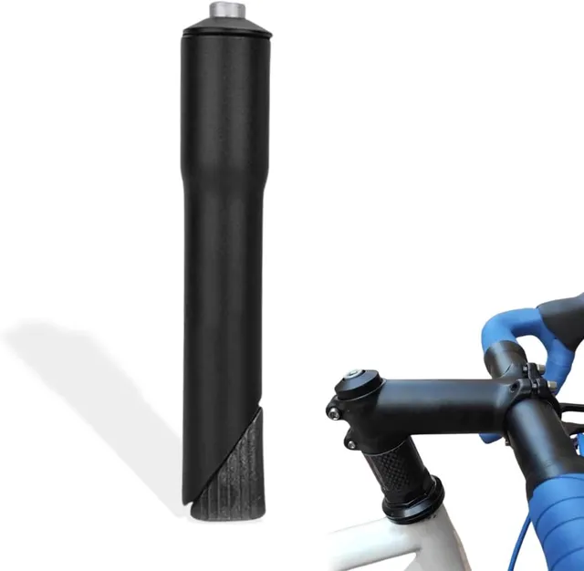 Potences pour vélo 1 adaptateur de potence de vélo, rallonge de potence, adaptateur d'axe 22,2 mm, compatible avec les fourches de VTT et de vélo de route
