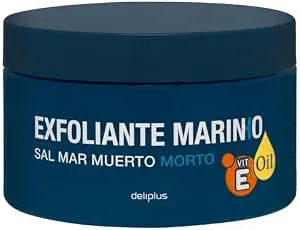 Gommage corporel marin Deliplus Sel Mer Morte | Pot 400 g