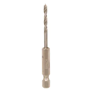 Bosch Accessories 2608595519 Mèche hélicoïdale à bois rectifiées HSS à queue six pans 1/4" Ã˜ 3 mm