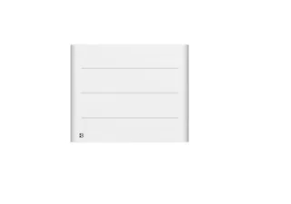 BESTHERM - Radiateur électrique fixe à inertie sèche céramique 1000W Bestherm TANIN horizontal blanc