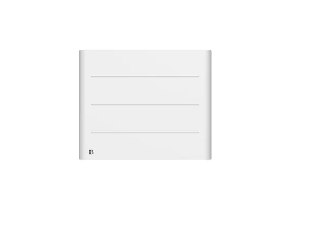 BESTHERM - Radiateur électrique fixe à inertie sèche céramique 1000W Bestherm TANIN horizontal blanc