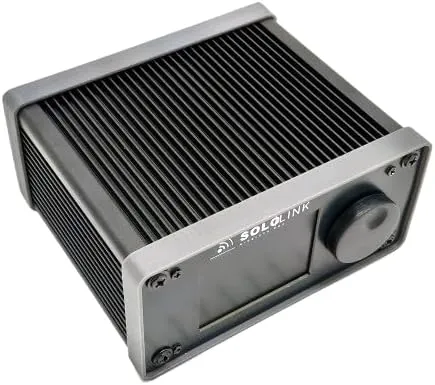 SoloLink - Emetteur DMX512 sans fil 2,4 GHz, portee 600 m, Art-Net & sACN, XLR 3 broches opto-isole, configuration des recepteurs a distance, pilotage navigateur USB-C (XLR_3P)