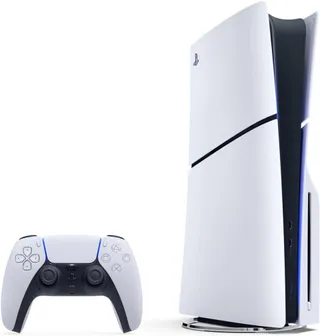 Sony, Console PlayStation 5 Édition Standard 1 To avec lecteur Blu-ray 4K, SSD Ultra-Rapide, Audio 3D, Ray Tracing, 1 Manette DualSense avec Retour Haptique et Gâchettes Adaptatives, Couleur : Blanche