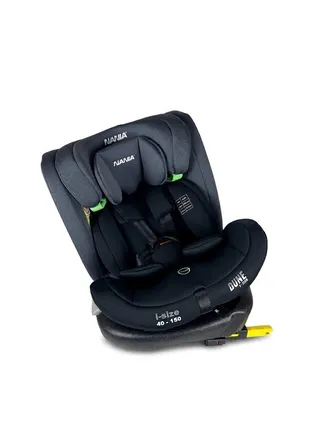 Nania Dune, Siège auto, i-Size, Pivotant 360, évolutif, naissance et jusqu'à 12 ans environ, Groupe 0/1/2/3, 40-150 cm, Siège Auto ISOFIX, Rotation 360, Inclinable, Appui-tête réglable