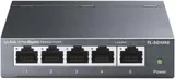 TP-Link Commutateur Réseau RJ45 pour Ordinateur, Boîtier en Métal, 5 Ports, TL-SG105S, Noir, 10 x 9,8 x 2,5 cm, 210 g, 9 V
