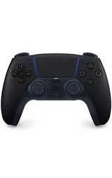 Playstation Sony, Manette 5 Officielle DualSense, Sans Fil, avec Retour Haptique & Gâchettes Adaptatives, Micro Intégré, Batterie Rechargeable, Compatible PS5/PC, Couleur : Midnight Black