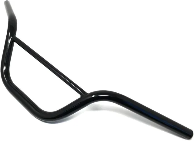 Moto Guidon Pour Singe Vélo Scrambler - 22mm 7/8" Avec 4.5" Montant - Noir