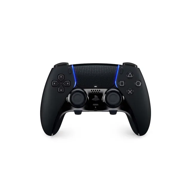 Playstation Sony, Manette 5 DualSense Edge, Sans Fil, Touches Arrière & Joysticks Interchangeables, Gâchettes Réglables, Profils Personnalisables, Compatible PS5/PC, Couleur : Noire