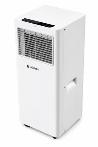 ALPES9 Climatiseur Portable 9000 BTU (2236 Frigories), Déshumidificateur et Ventilateur, Télécommande, Écran LED, Kit Fenêtre Inclus, Classe Énergétique A