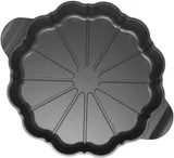 COOKUT, Le Formidable Plat à Tarte avec coupe tarte - dimension 29 cm - couleur Graphite (Noir)