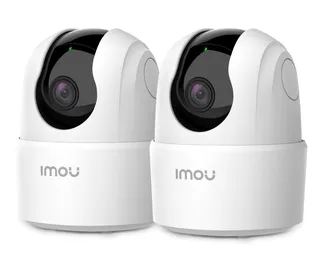 Imou 2K(3MP) Lot de 2 Caméras Surveillance WiFi Intérieur 360° Connectée