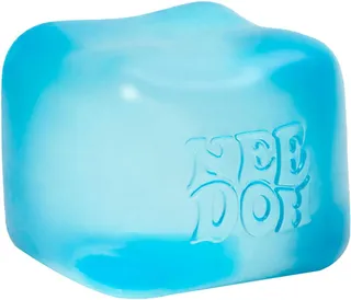 Schylling NeeDoh Nice Cube – Jouet sensoriel à Presser avec Super Solide – Cube de 5,7 cm