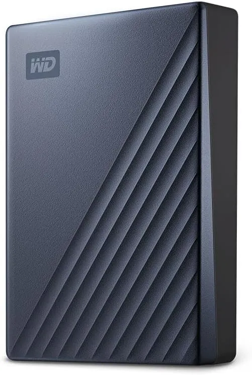 WD 2To My Passport Ultra, Disque Dur Externe Portable, USB-C, compatibilité avec PC, Xbox et Playstation, Boîtier métallique épuré