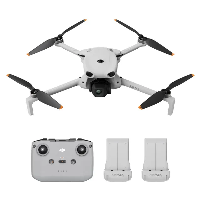 DJI Lito 1 (DJI RC-N3) Bundle 2 batteries, Version améliorée de Mini 4K