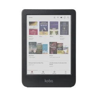 Kobo Clara Colour | Liseuse eBook Couleur | Écran Couleur E Ink Kaleido™ 3 sans Reflets de 6" | Option Mode Sombre | Étanche | Livres Audio | 16 Go de Stockage | Noir