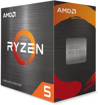 AMD Ryzen 5 5500 Processeur (6 Coeurs/12 Threads, 65W TDP, Socket AM4, Cache 19Mo, jusqu'à 4.2 GHz Fréquence Boost, Ventilateur wraith Stealth)
