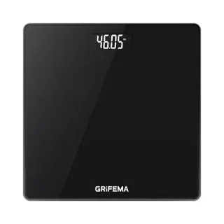 GRIFEMA GA2001-1 Balance Pese Personne 150 kg/330 lbs 26x26 cm Noir