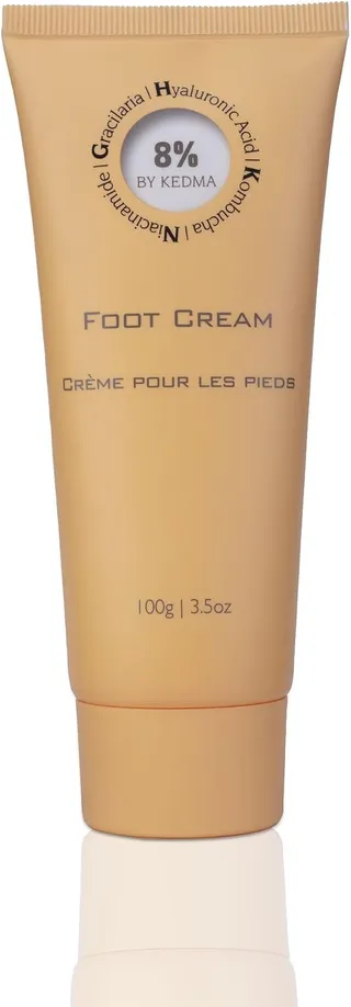 8% BY KEDMA - Crème Pieds Hydratante à l'Acide Hyaluronique - 100g