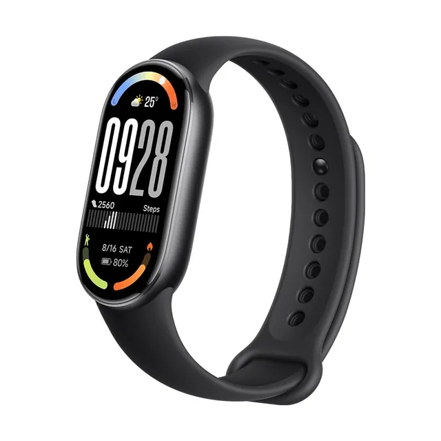 XIAOMI Smart Band 10, Bracelet Connecté, Autonomie 21 Jours, Noir