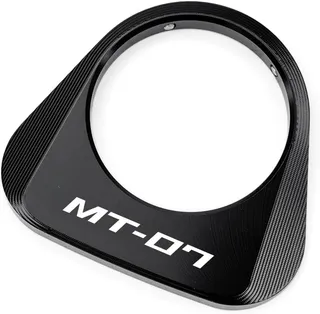 Convient pour MT 07 MT07 MT-07 FZ07 2025 2026 Accessoires Moto Serrure d'allumage Couvercle décoratif Trou de serrure Anneau Couvercle de protection (Noir)