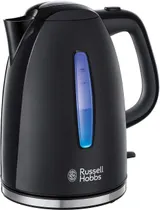 Russell Hobbs Bouilloire Electrique [Ultra rapide] Textures+ (1,7 L, 2400 W, Ouverture automatique, Marqueurs 1/2/3 tasses, Economie d'énergie, Eclairage LED, Filtre anticalcaire amovible) 22591-70