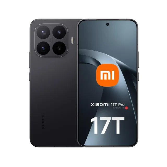 XIAOMI 17T Pro, Smartphone 12+512 Go, écran Eye-Care 6,83" 144Hz, Batterie 7000mAh, Téléobjectif Leica x5, HyperCharge 100W, Noir