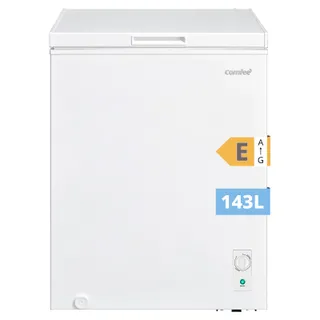 COMFEE' 143L RCC146WH2EU(E) Congélateur coffre autonome, Blanc