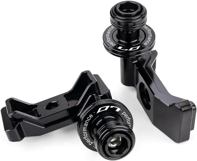 Pour MT07 MT 07 MT-07 FZ07 FZ-07 2014-2025 2026 Accessoires pour moto CNC Bras oscillants Bobines Coulissantes Vises Axe Coulissante Support XSR700 XSR 700 (Noir)