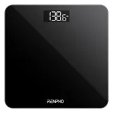 RENPHO Balance Pese Personne Électronique, LED, 180 kg, Noir