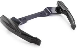 Barre D'appui Universelle pour Siège Passager Arrière De Moto Poignée Maintien Passager Moto(Noir)