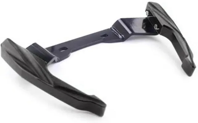 Barre D'appui Universelle pour Siège Passager Arrière De Moto Poignée Maintien Passager Moto(Noir)