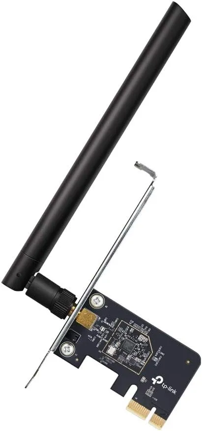 TP-Link Carte WiFi PCIe AC600, Antennes Détachables, Archer T2E